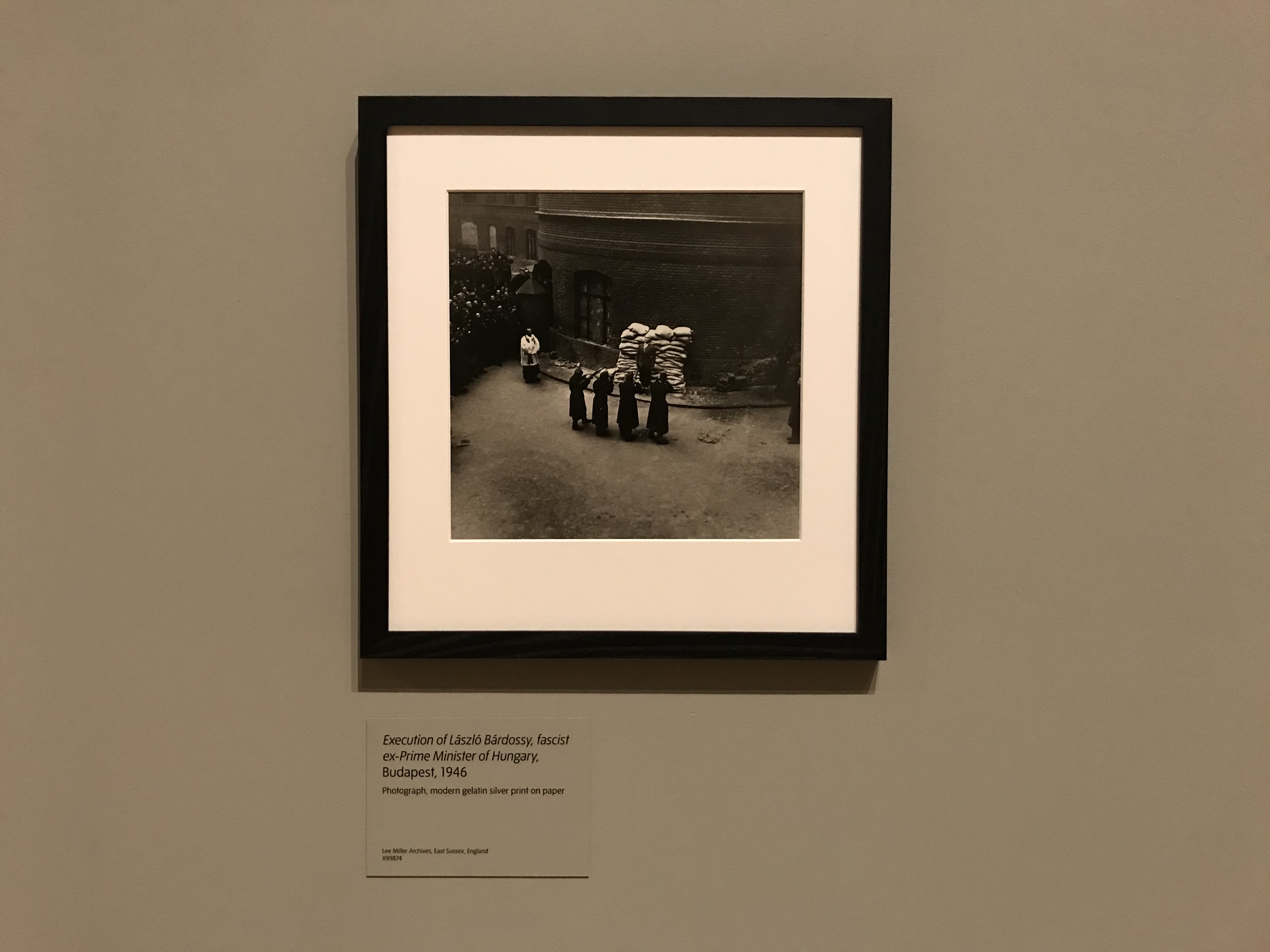 execution of László Bárdossy, fascist ex-prime minister of Hungary